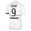 Maillot de Supporter Paris Saint-Germain Mauro Icardi 9 Extérieur 2021-22 Pour Homme